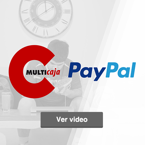 Con Multicaja y PayPal compra el mundo sin tarjeta de crédito